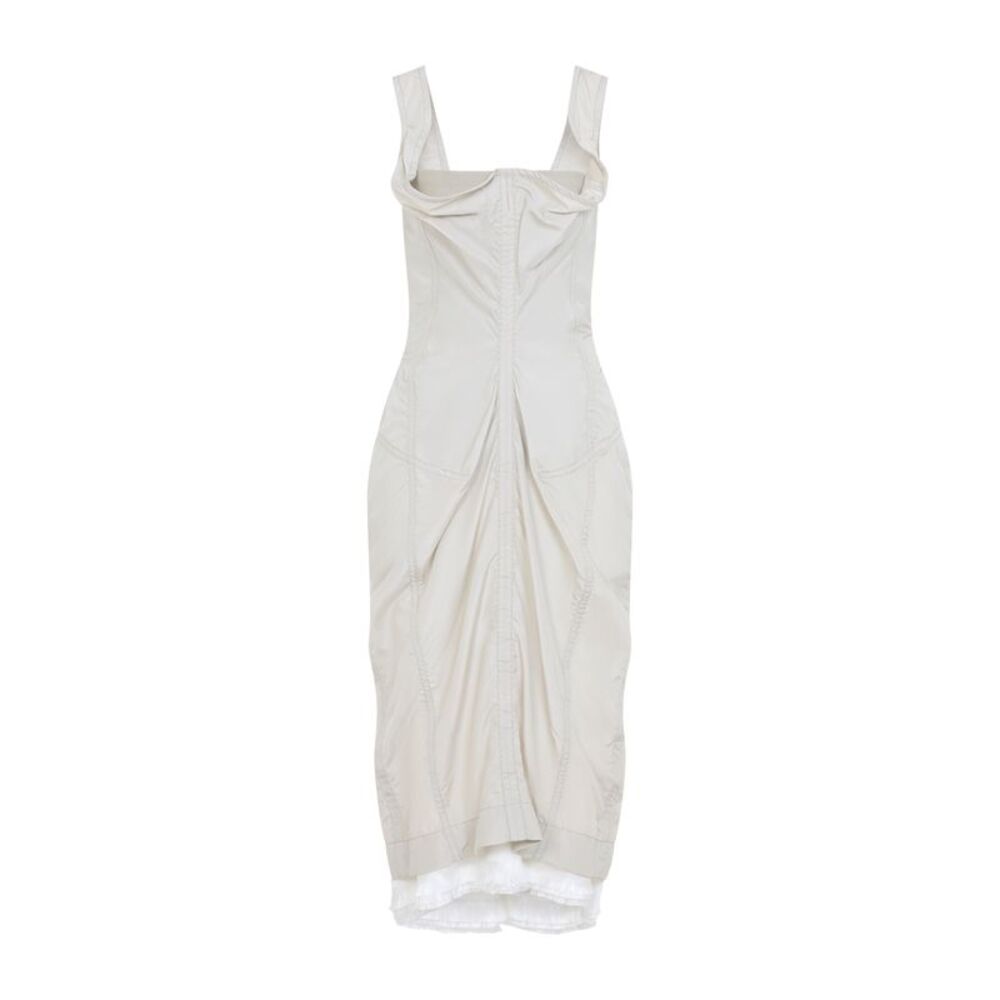 Bottega Veneta Silk Taffeta Bustier Dress Women